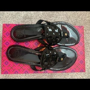 Tory Burch Miller Patent Leather Sandals